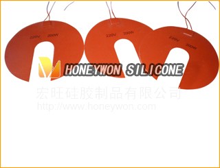 Abnormal-Shaped Silicone Rubber Heat Pads Strips