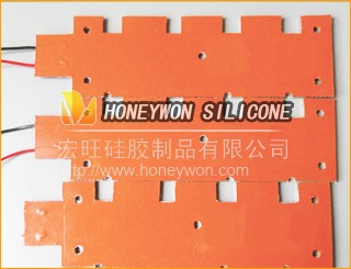 Abnormal-Shaped Silicone Rubber Heat Pads Strips